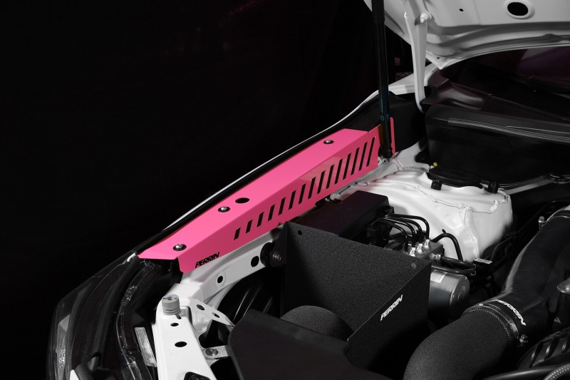 Subaru WRX Fender Shrouds - Perrin Performance - Hyper Pink - `22-`25